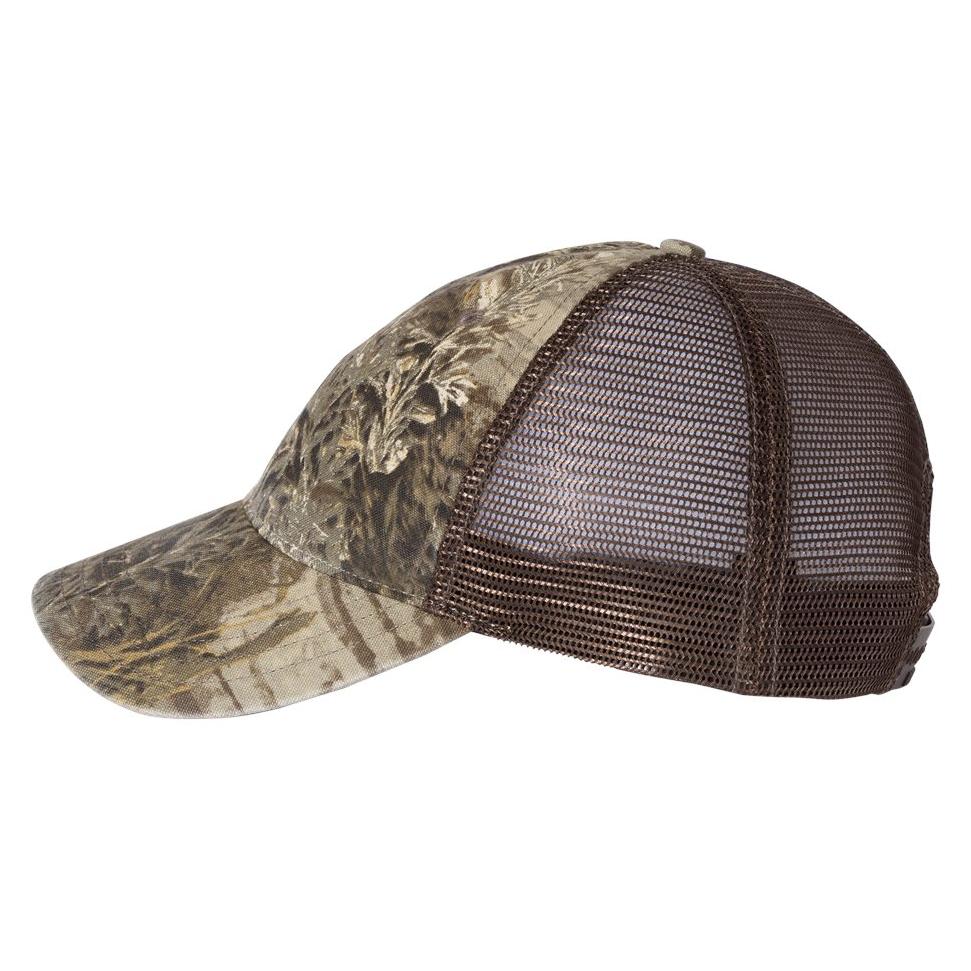 Army Camo Ball Cap - Richardson - Polyester Mesh