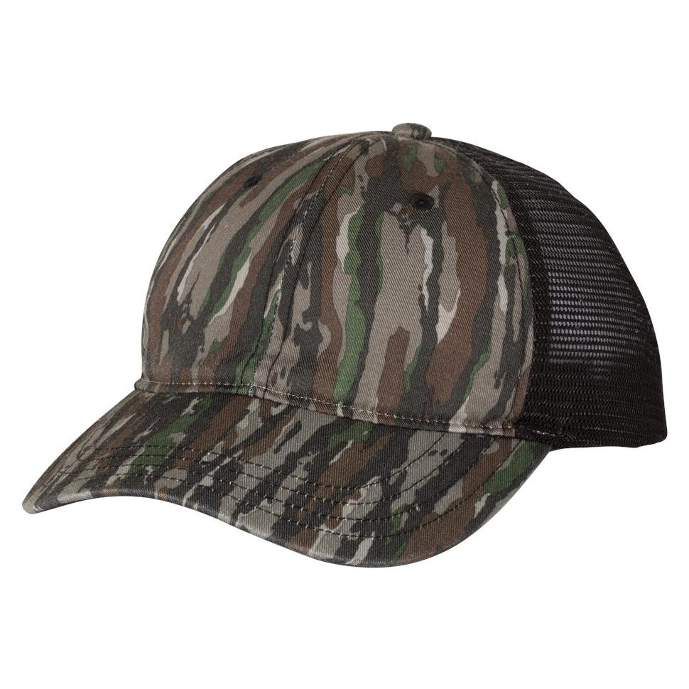 Army Camo Ball Cap - Richardson - Polyester Mesh