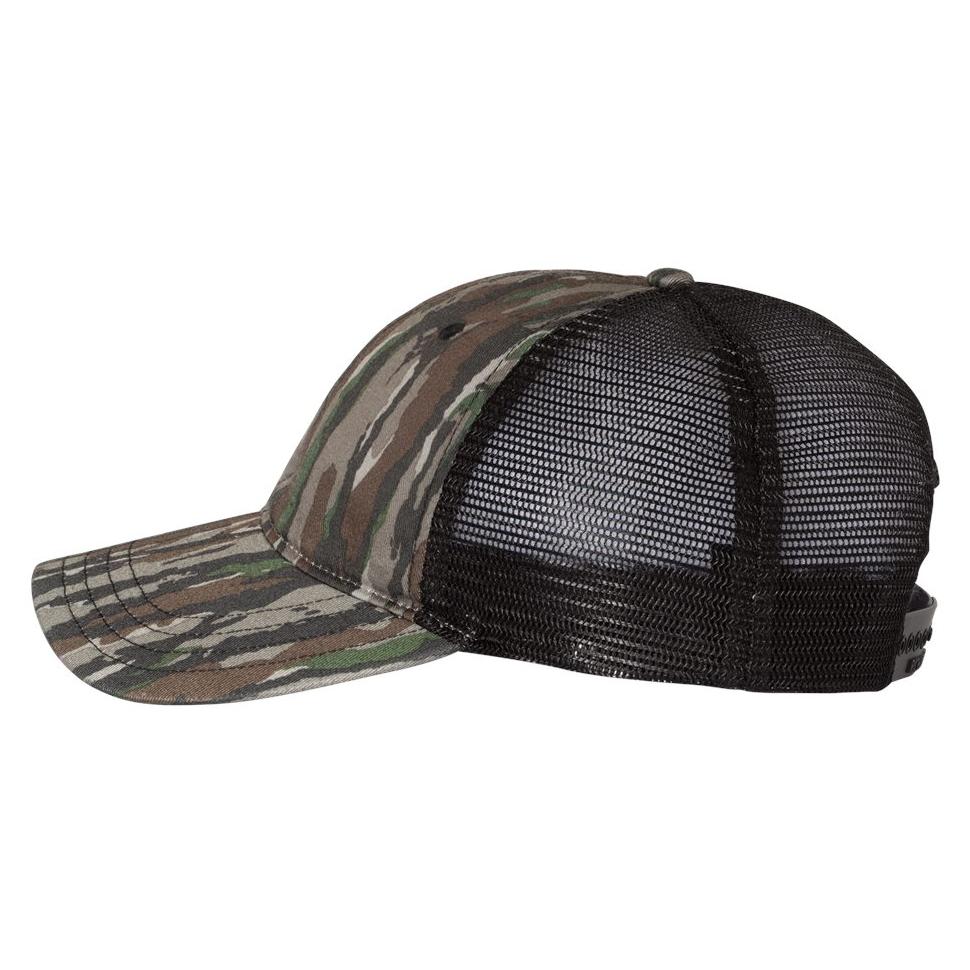 Army Camo Ball Cap - Richardson - Polyester Mesh