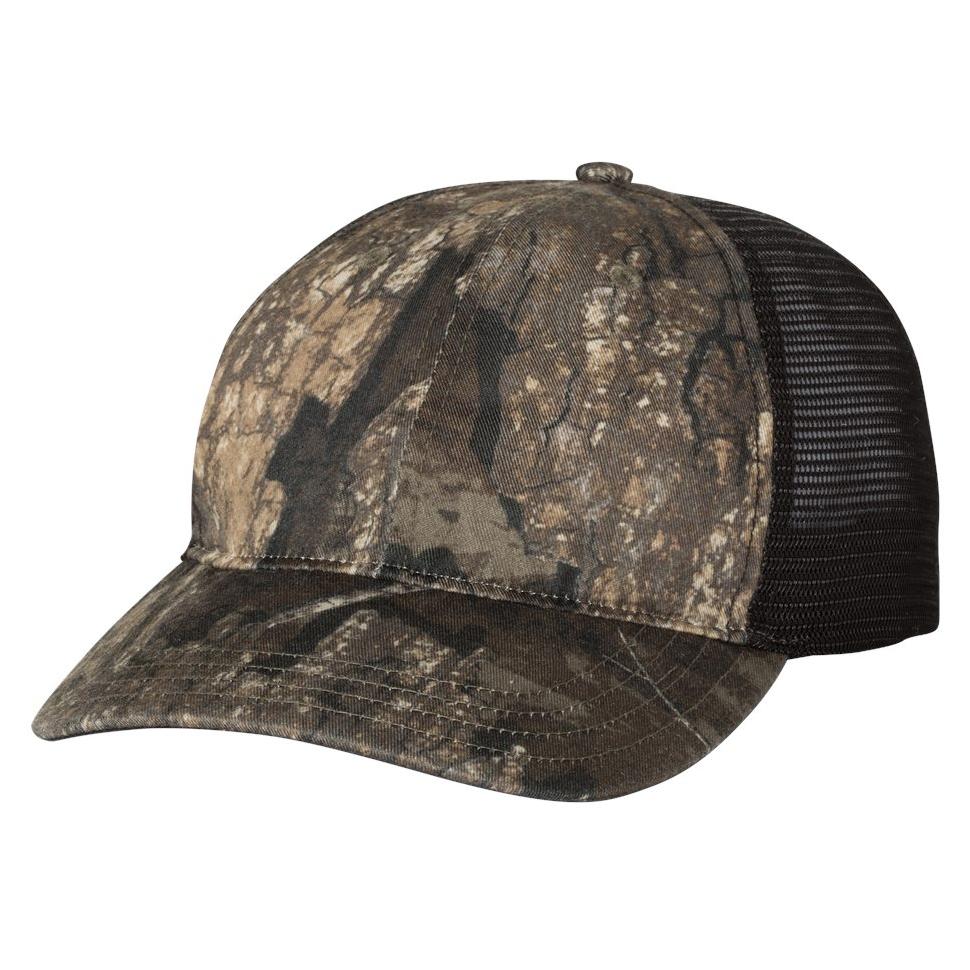 Army Camo Ball Cap - Richardson - Polyester Mesh
