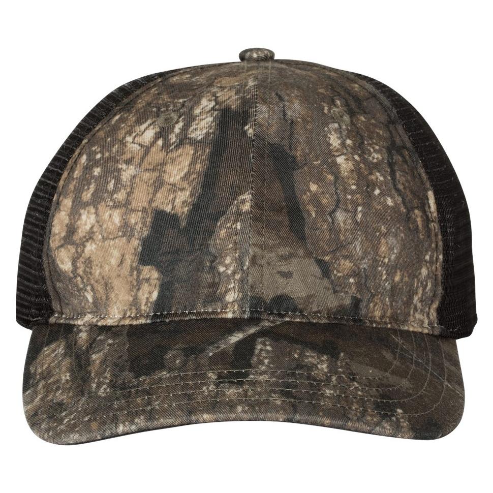 Army Camo Ball Cap - Richardson - Polyester Mesh