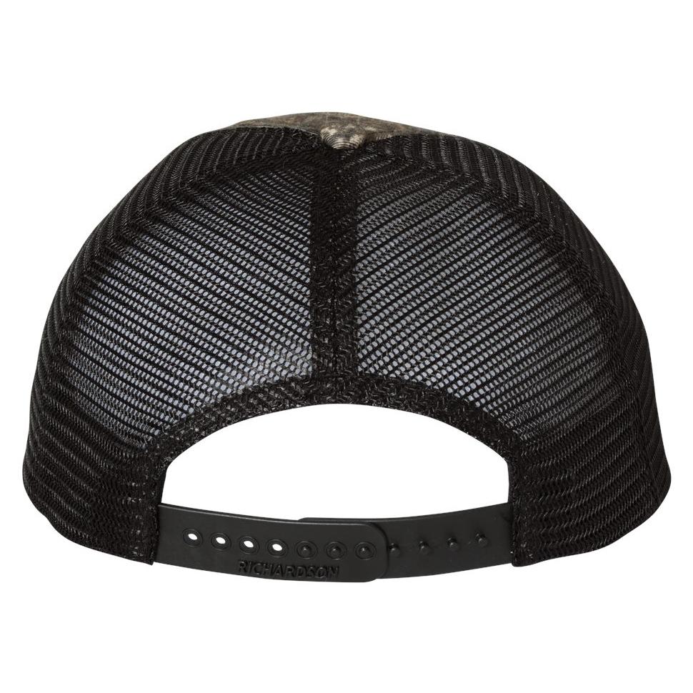 Army Camo Ball Cap - Richardson - Polyester Mesh