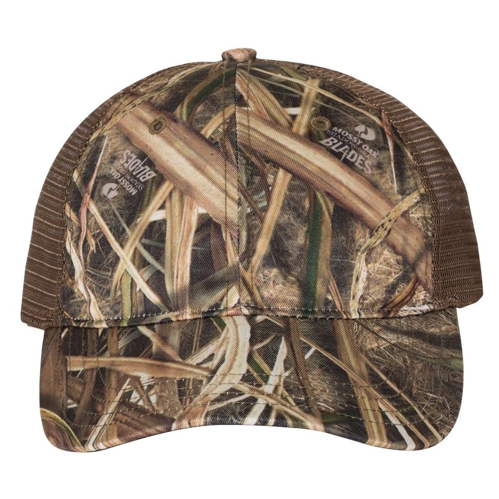 Army Camo Ball Cap - Richardson - Polyester Mesh