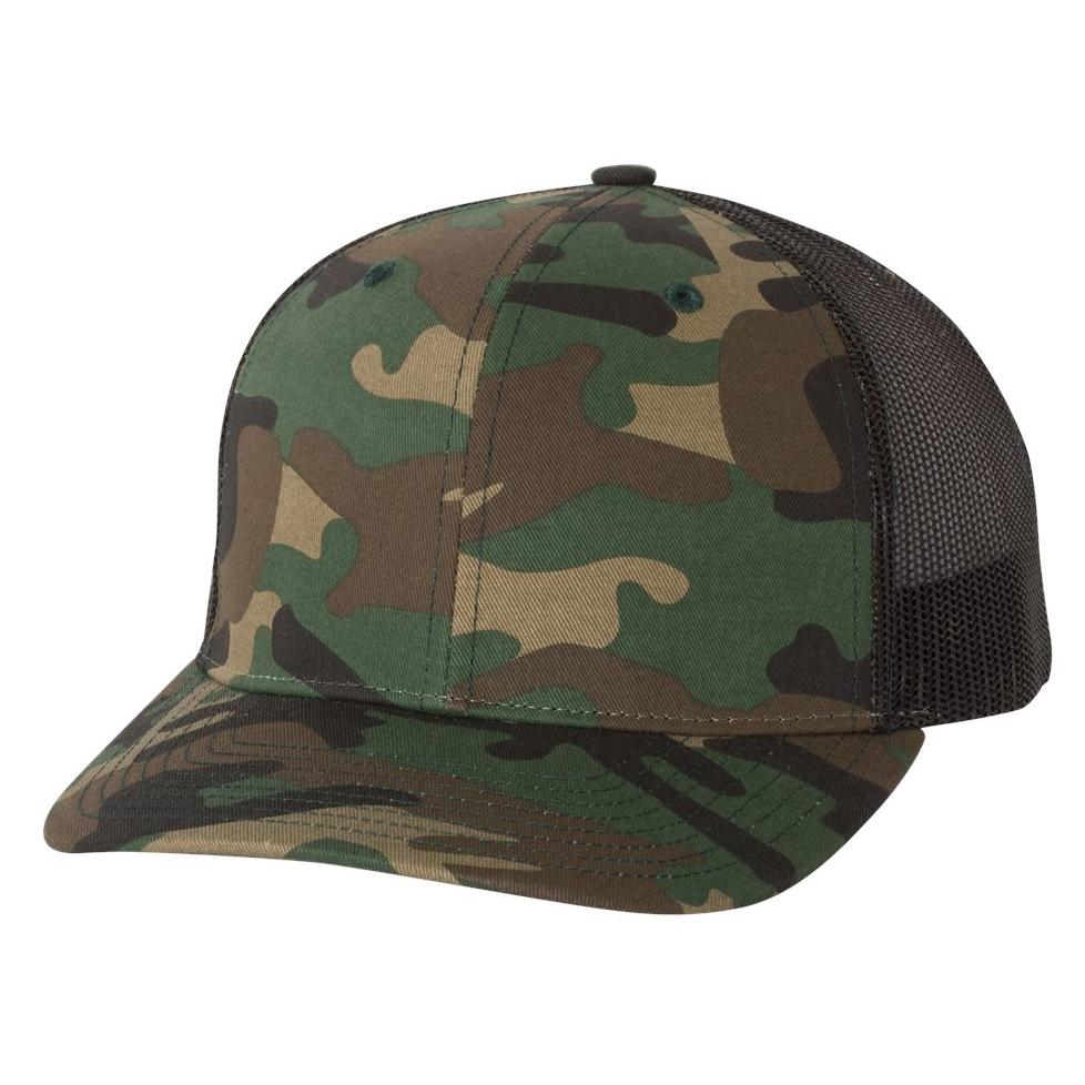 Realtree Original Black Ball Caps - Richardson - Adjustable Fit