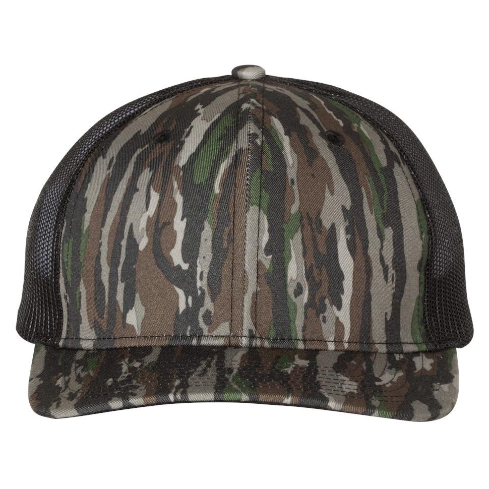 Realtree Original Black Ball Caps - Richardson - Adjustable Fit