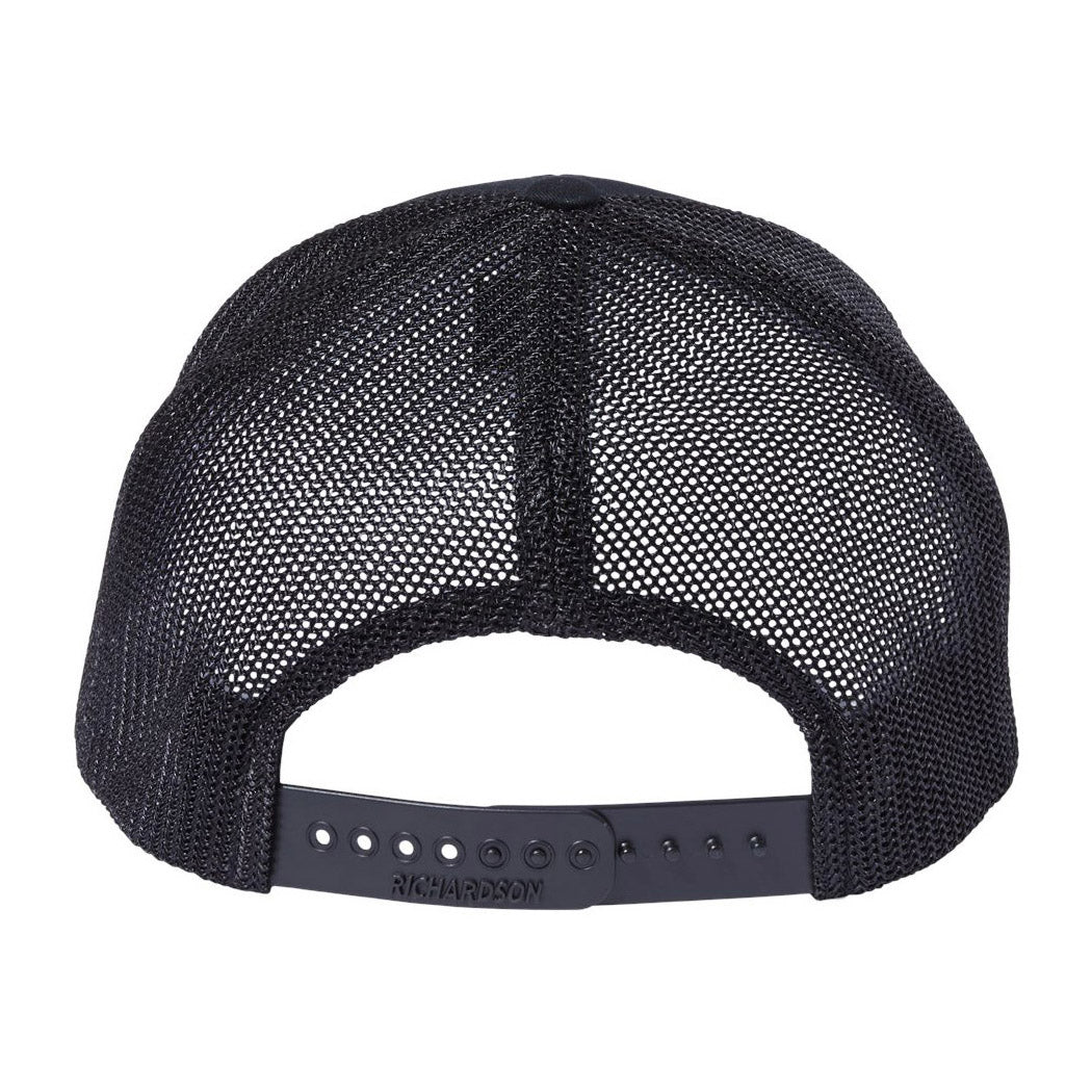 Black/White Ball Cap - Richardson - Adjustable Style