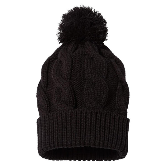 Black Beanies - Chunky Beanie - Richardson - Cozy Acrylic