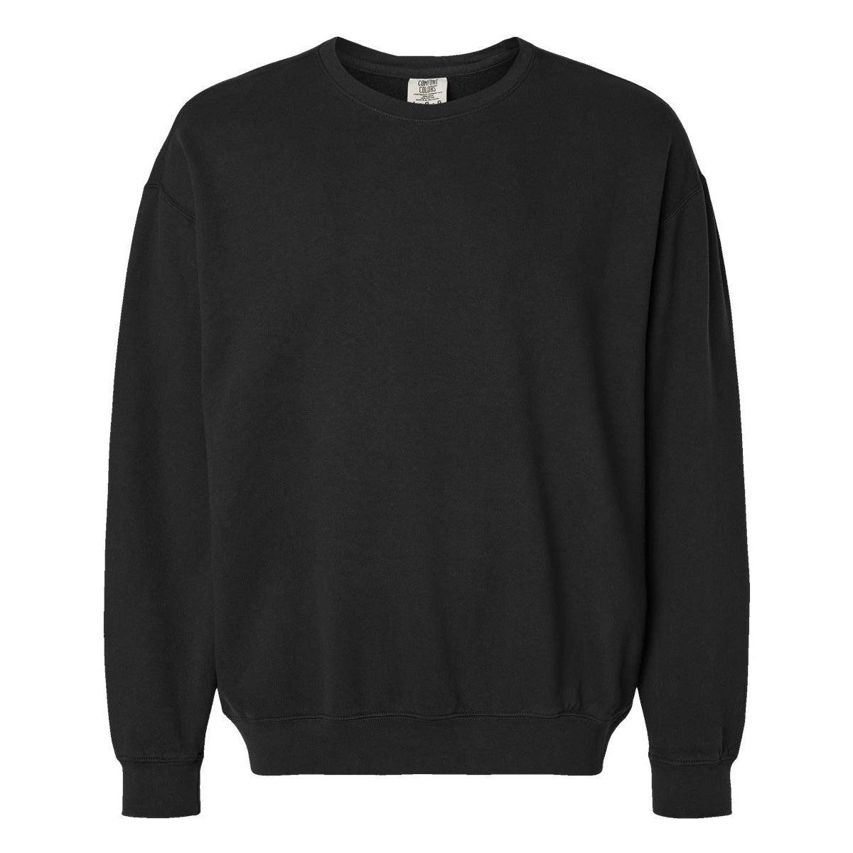 Black Sweatshirts - Comfort Colors - Lightweight Fleece