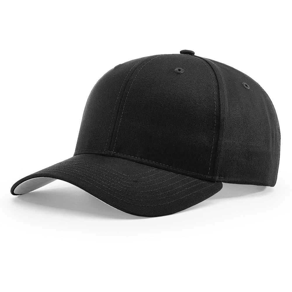 Black Ball Caps - Richardson - Structured Design
