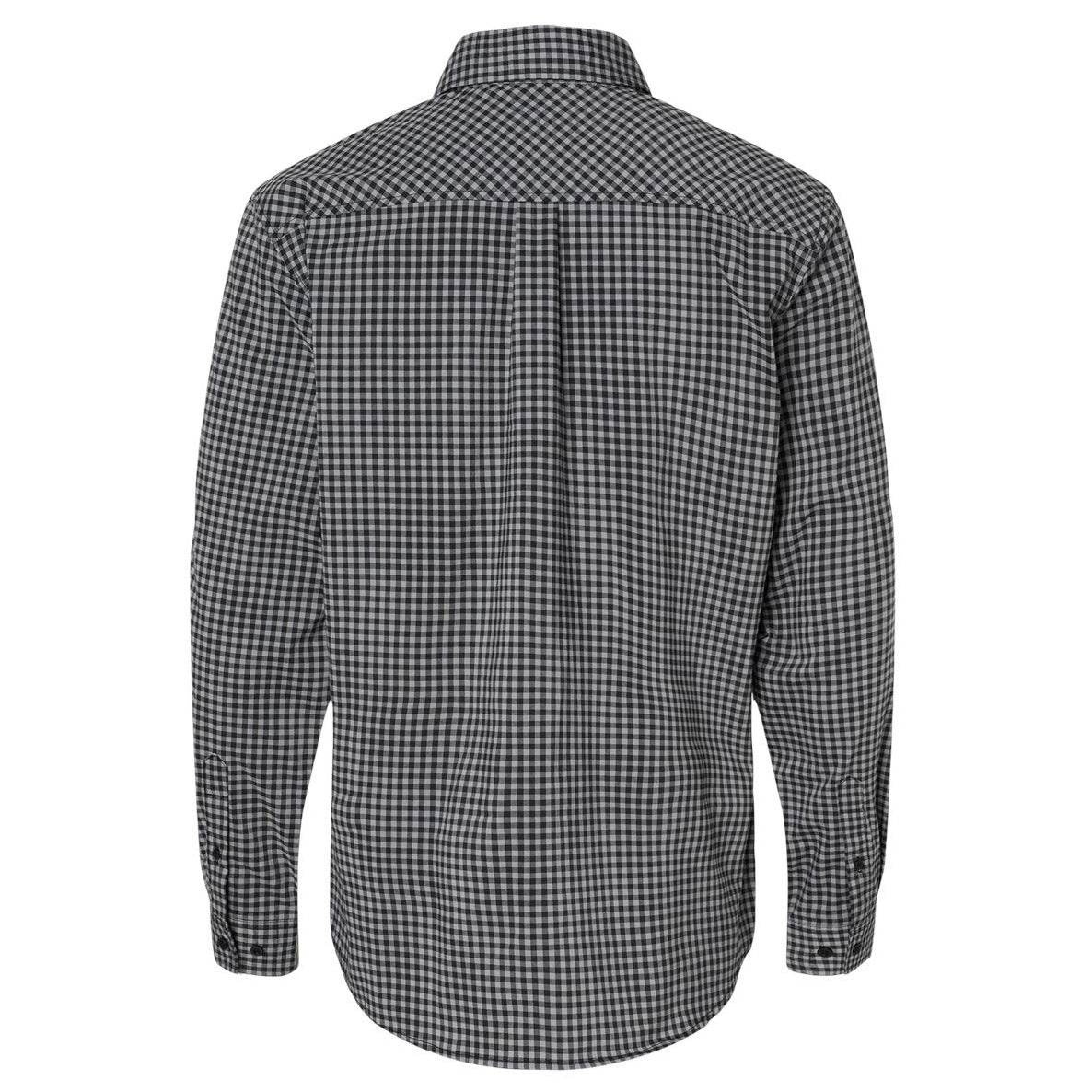 Grey/Black Button Up Shirts - Burnside - Stretch Fabric