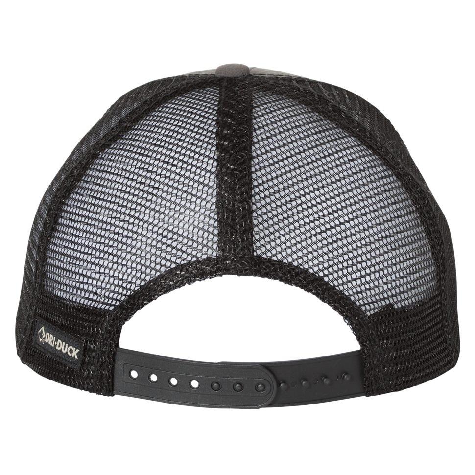 Charcoal Ball Cap - DRI DUCK - Moisture-Wicking