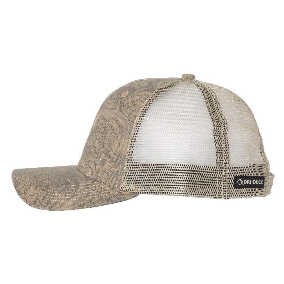 Charcoal Ball Cap - DRI DUCK - Moisture-Wicking