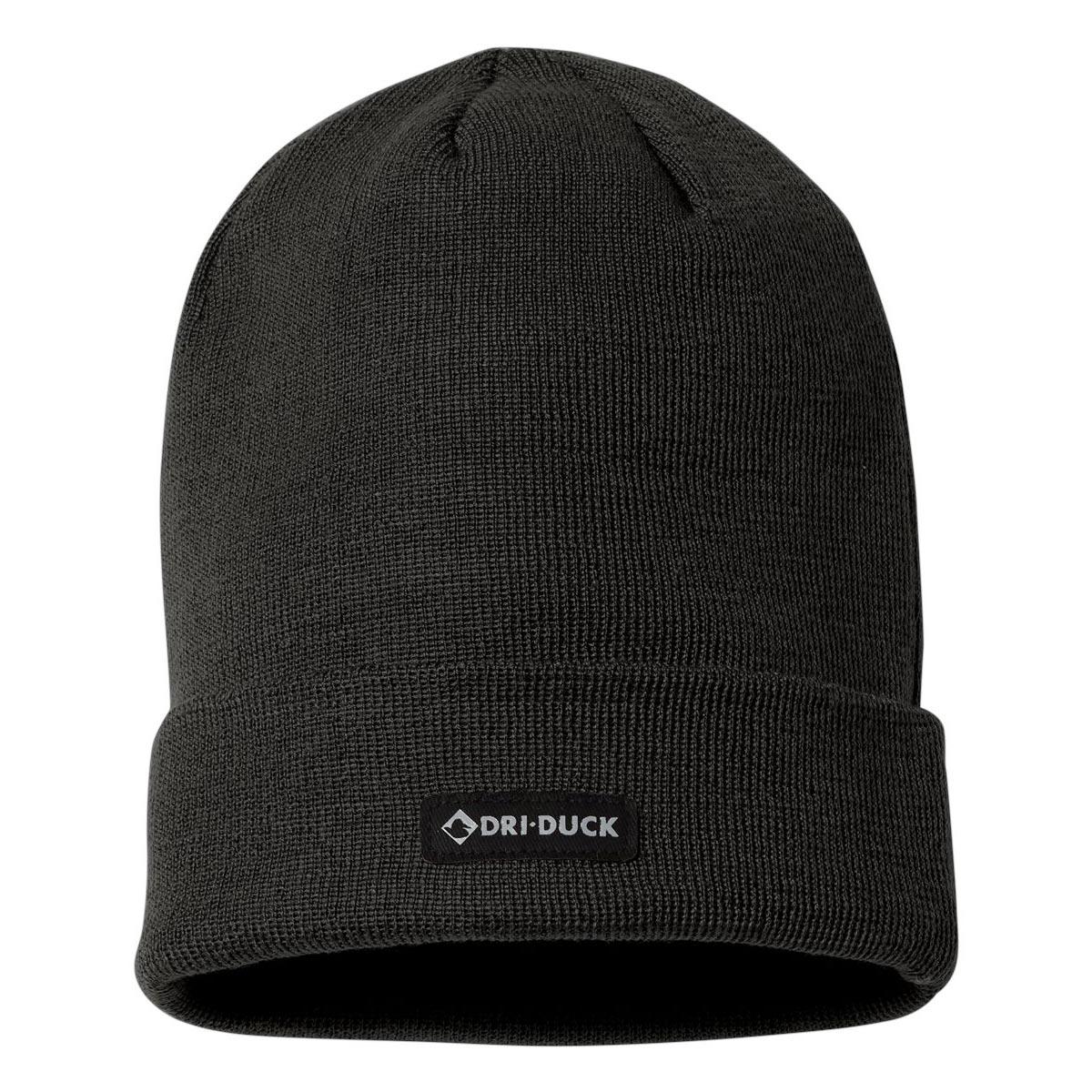 Charcoal Beanie - DRI DUCK - Warm Wool Blend