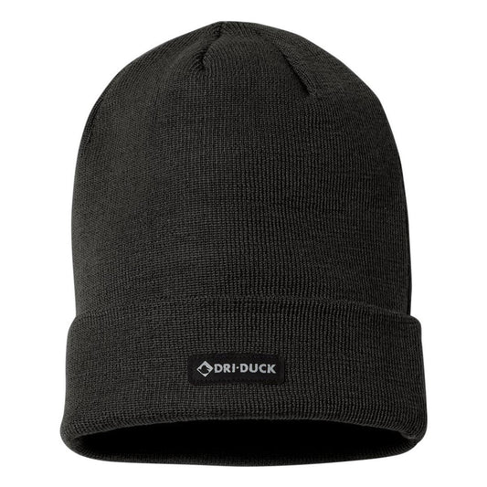 Charcoal Beanie - DRI DUCK - Warm Wool Blend