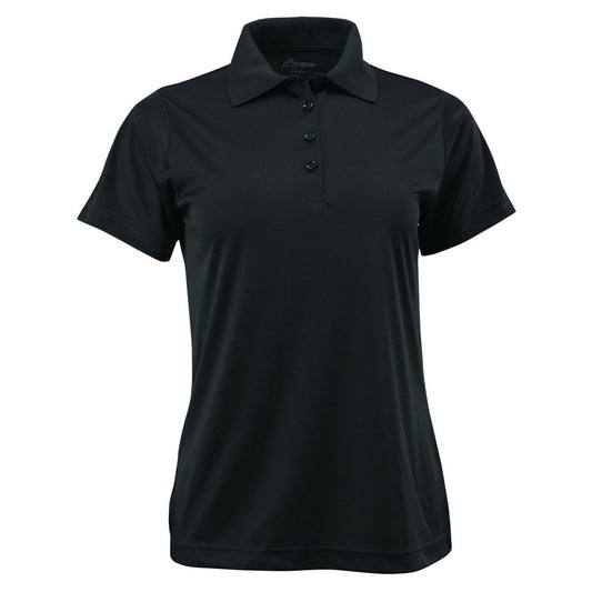 Black Polo Shirt - Paragon - Performance Polyester