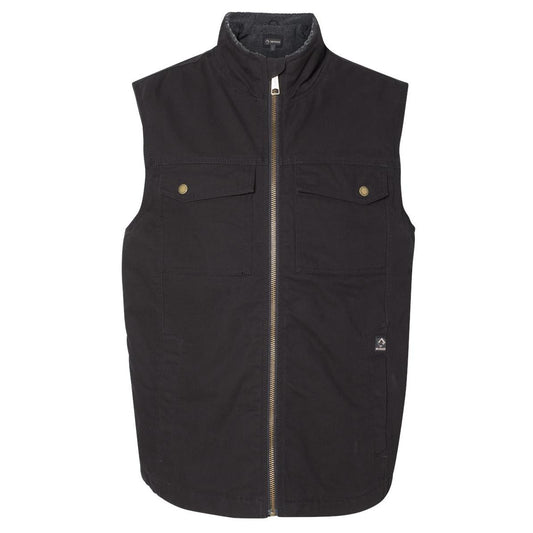 Black Vests - DRI DUCK - Warm Insulated Fabric