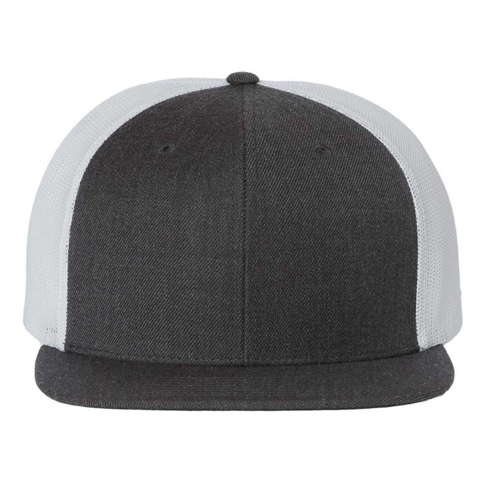 Heather Grey Ball Cap - Richardson - Wool Blend