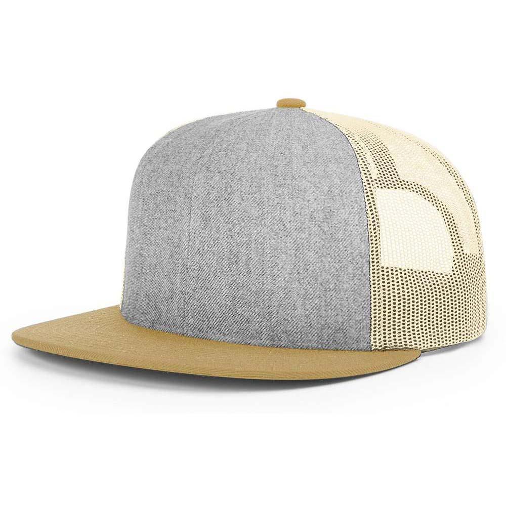 Heather Grey Ball Cap - Richardson - Wool Blend