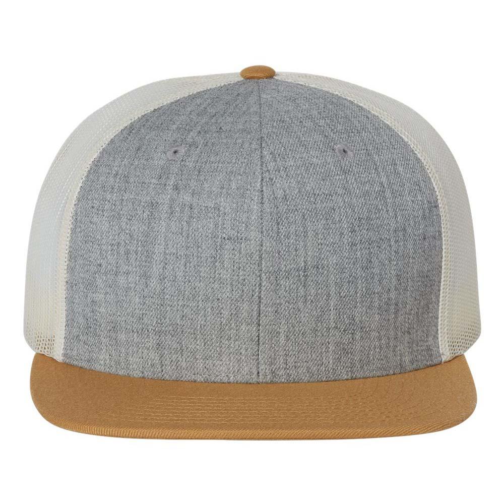 Heather Grey Ball Cap - Richardson - Wool Blend