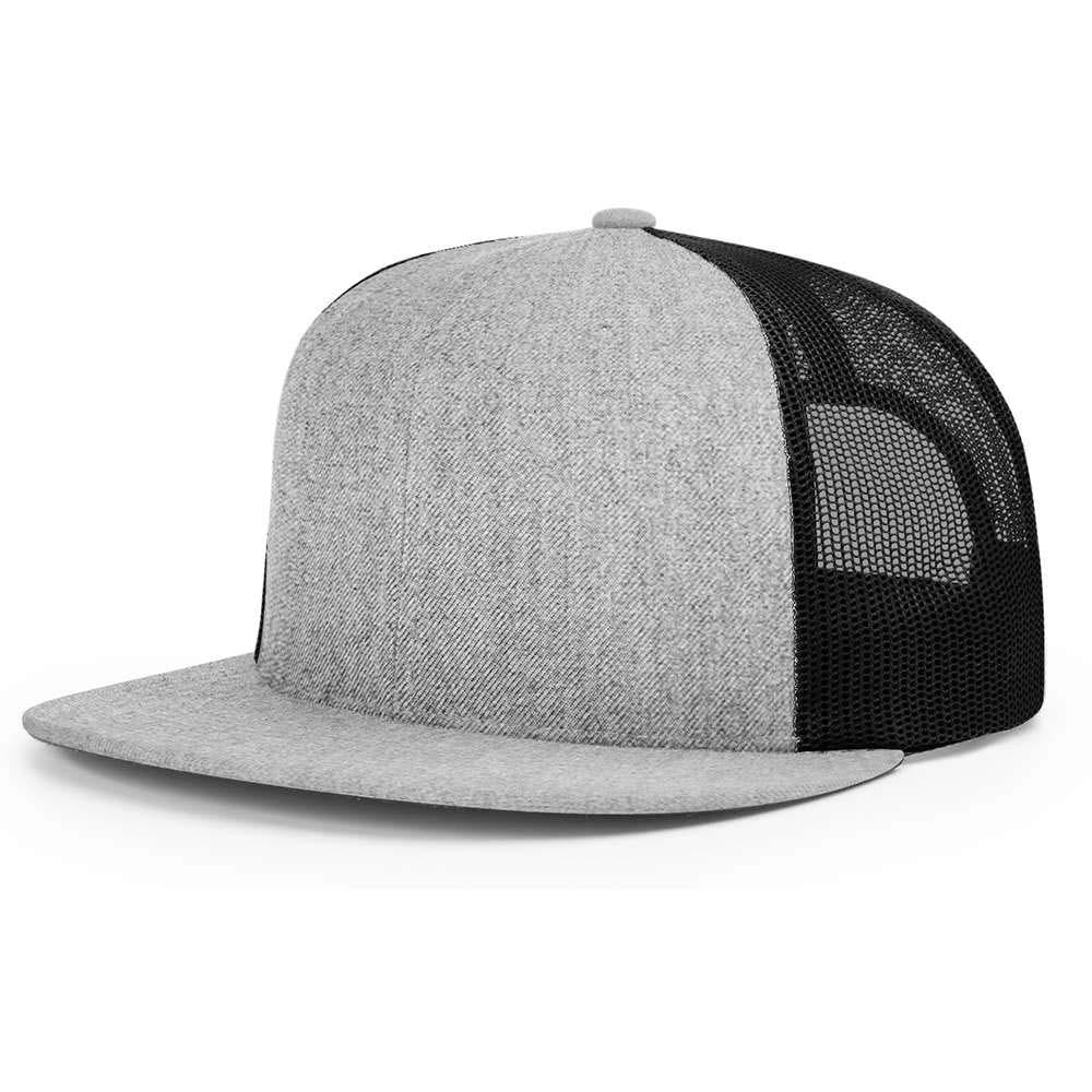 Heather Grey Ball Cap - Richardson - Wool Blend