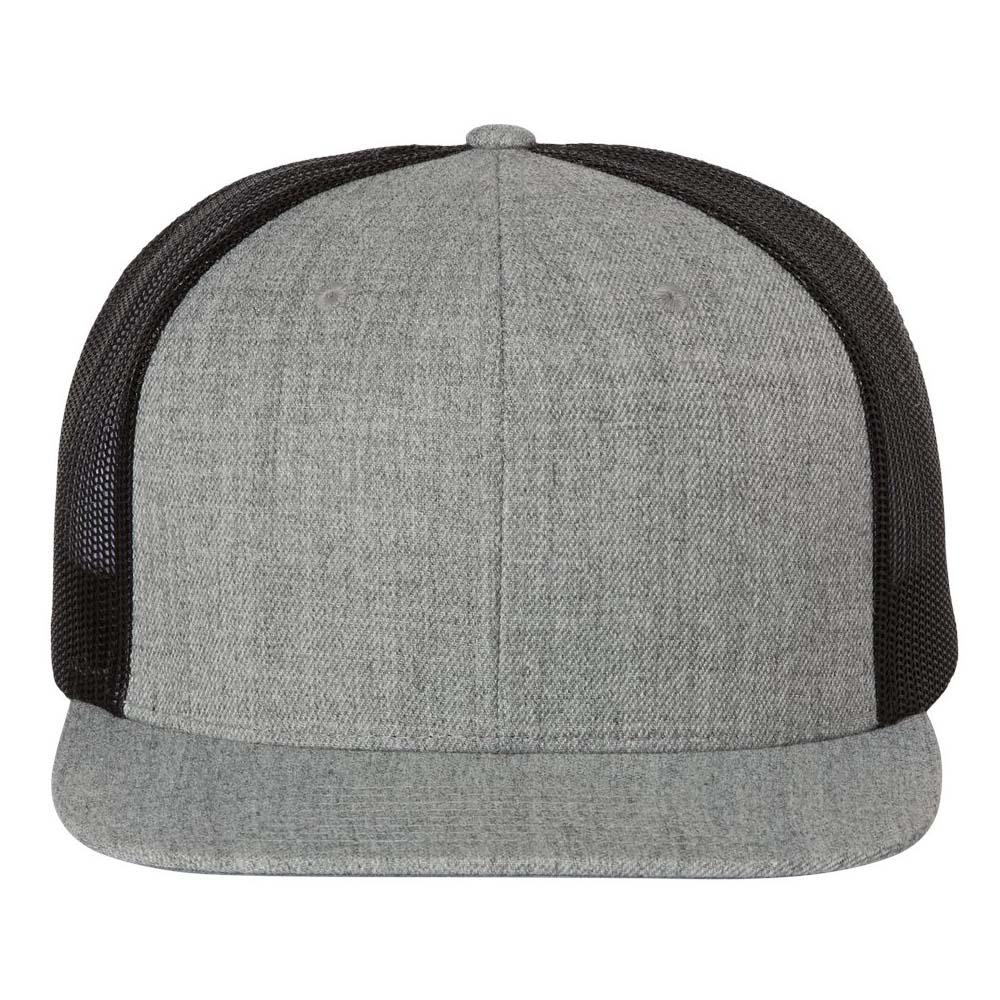 Heather Grey Ball Cap - Richardson - Wool Blend