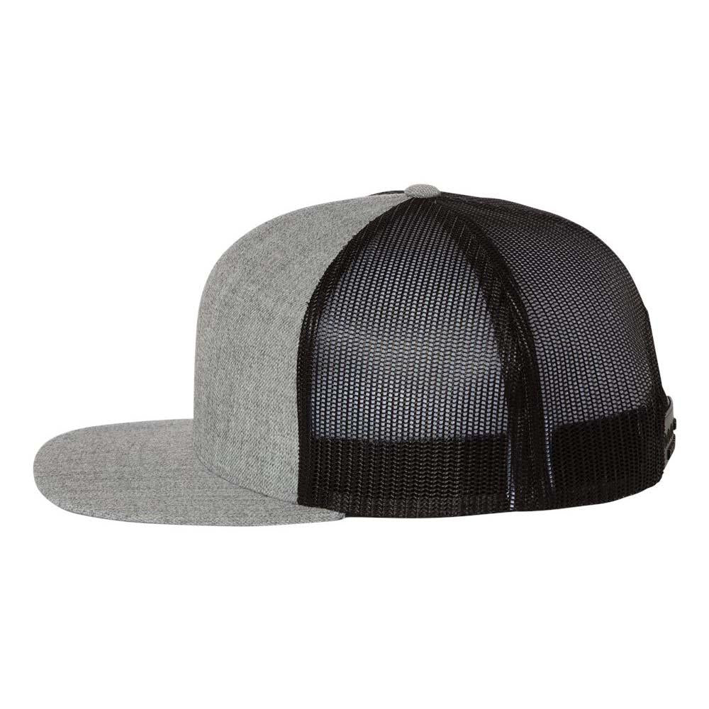 Heather Grey Ball Cap - Richardson - Wool Blend