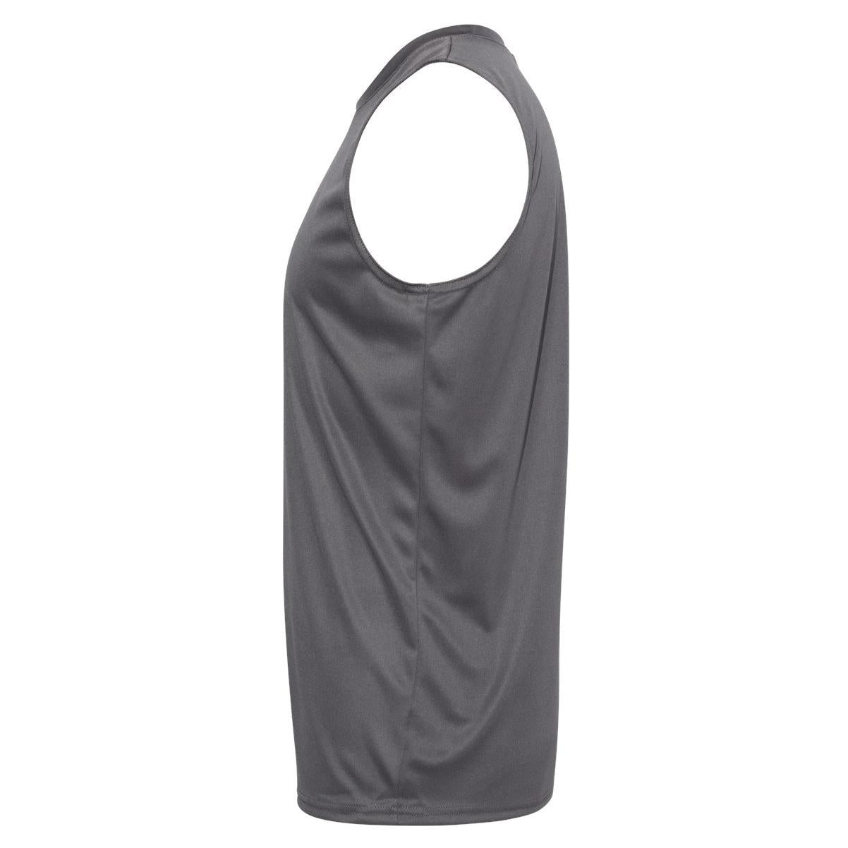 Black Sleeveless T-Shirts - C2 Sport - Moisture Wicking