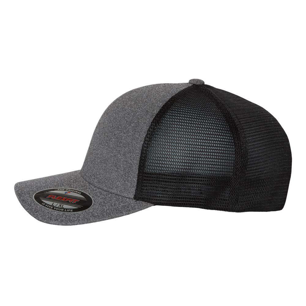 Dark Grey/Black Ball Caps - FlexFit - Unipanel Design