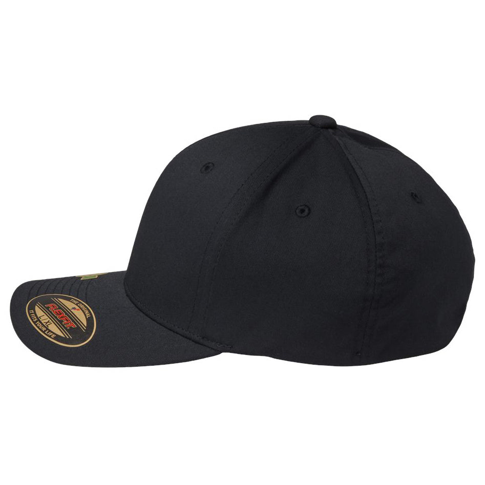 Black Ball Caps - FlexFit - Sustainable Polyester
