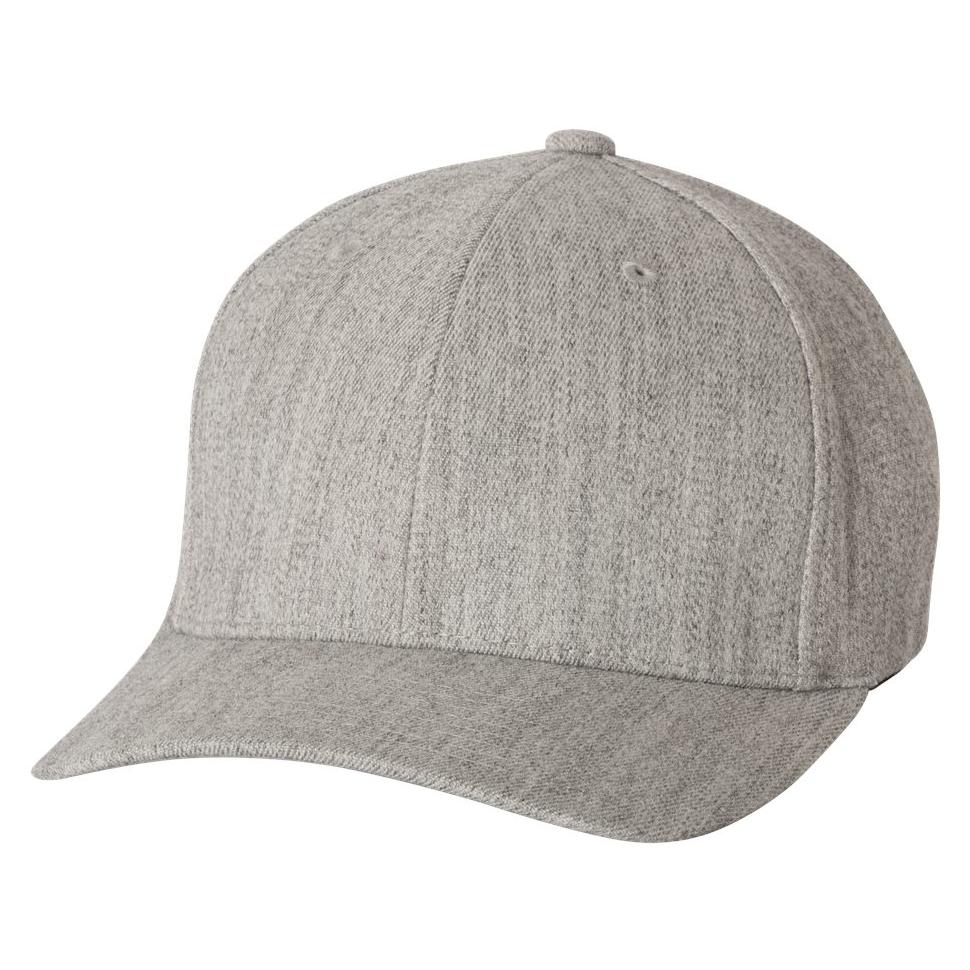 Black Ball Caps - FlexFit - Structured Wool Blend