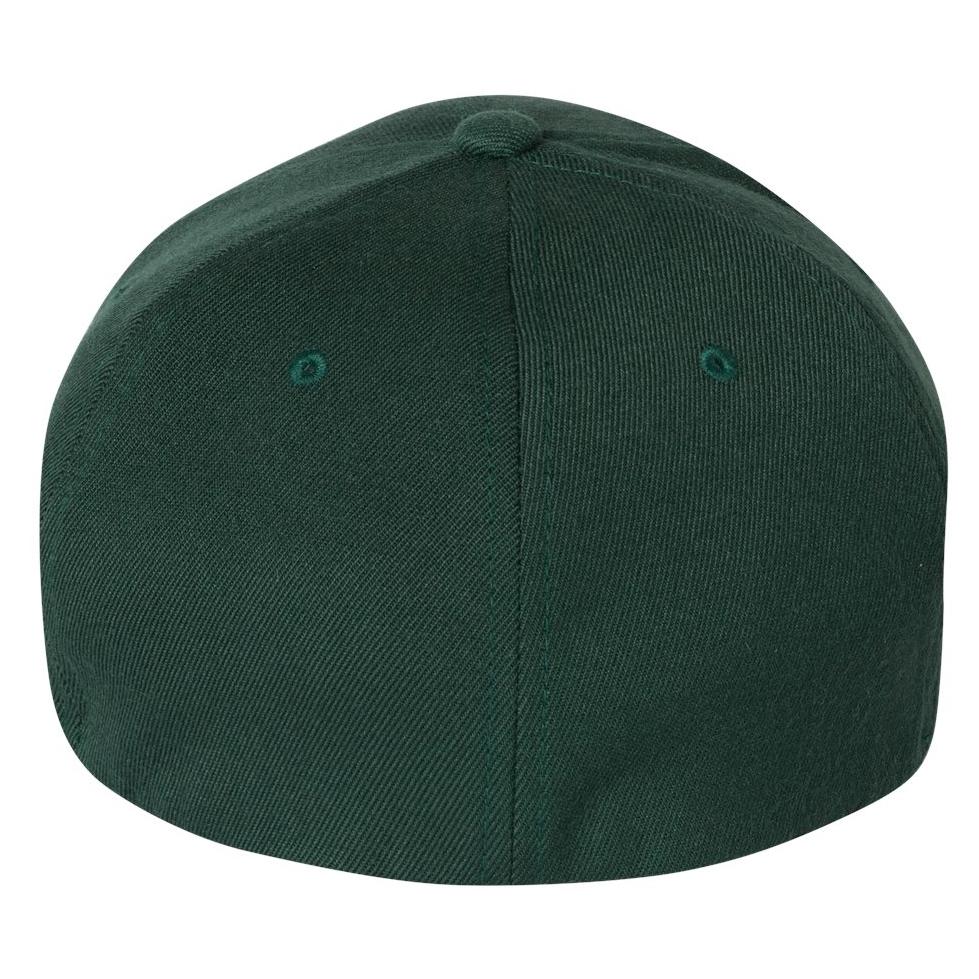 Black Ball Caps - FlexFit - Structured Wool Blend