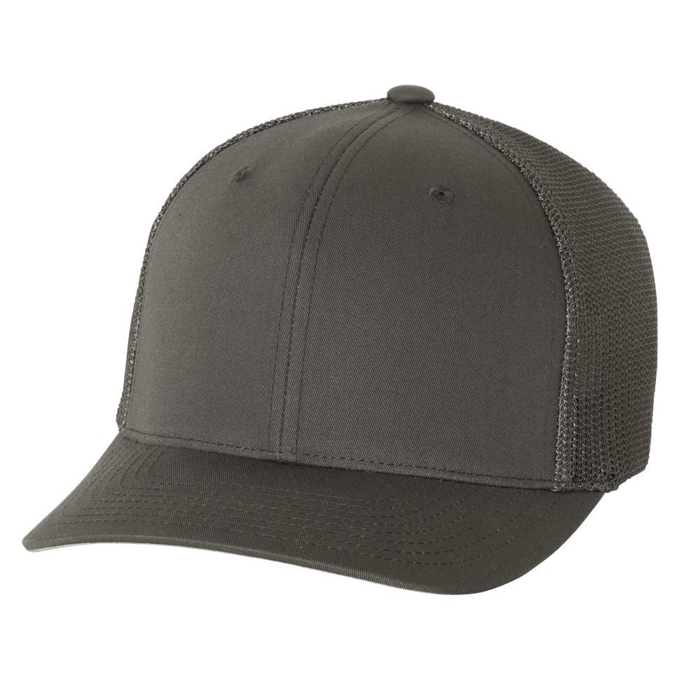 Black/White Ball Cap - FlexFit - Structured Design