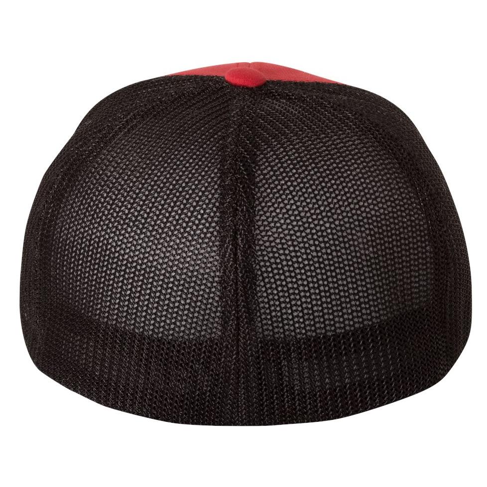 Black/White Ball Cap - FlexFit - Structured Design