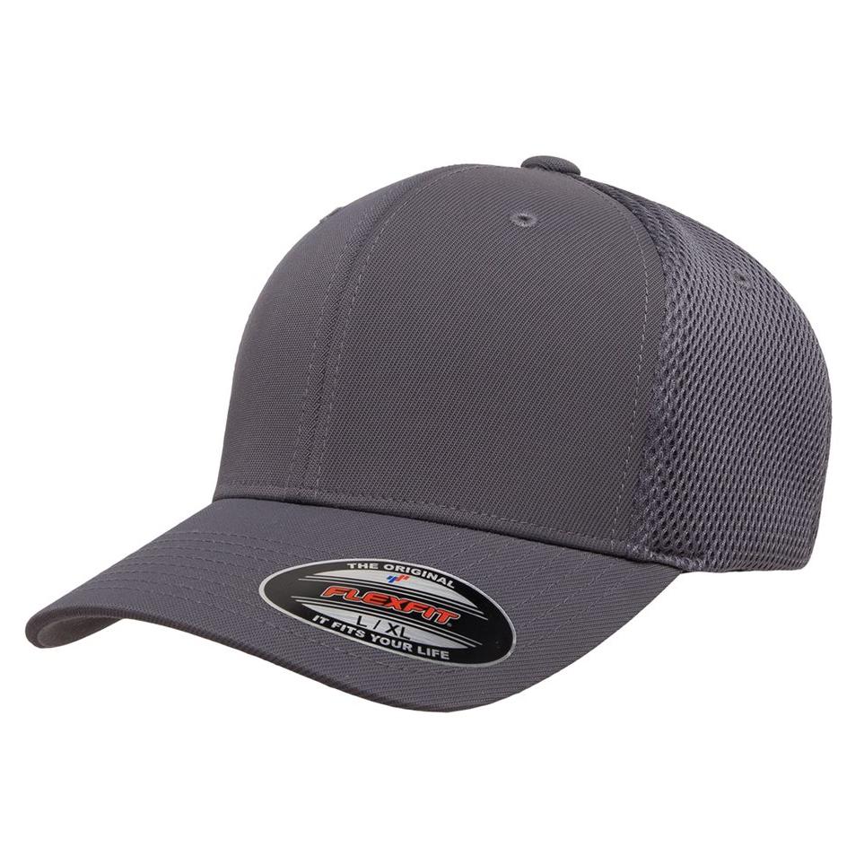 Black/White Ball Caps - FlexFit - Comfortable Mesh