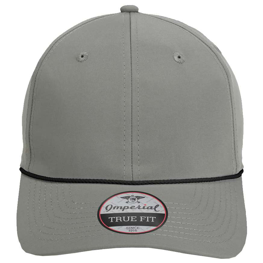 White/Black Ball Cap - Imperial - Performance Fabric