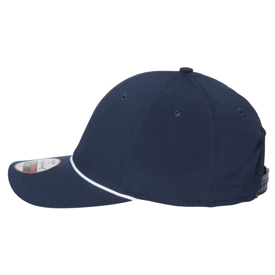 White/Black Ball Cap - Imperial - Performance Fabric