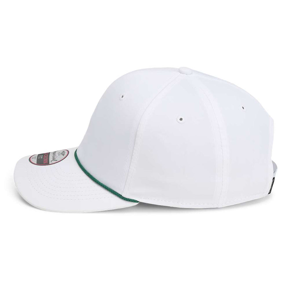 White/Black Ball Cap - Imperial - Performance Fabric