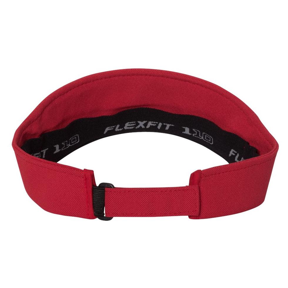Black Visors - FlexFit - Comfortable Polyester Blend