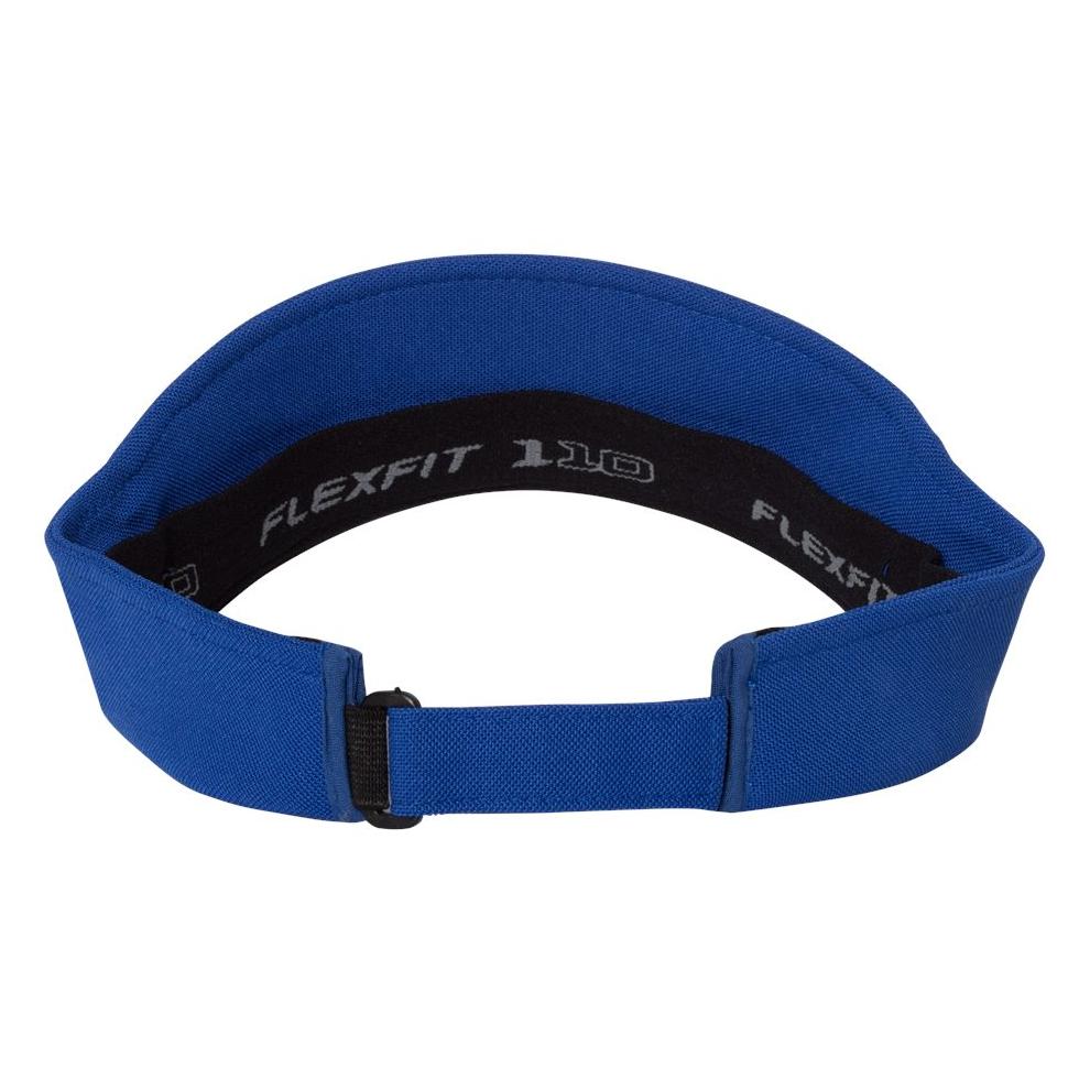 Black Visors - FlexFit - Comfortable Polyester Blend