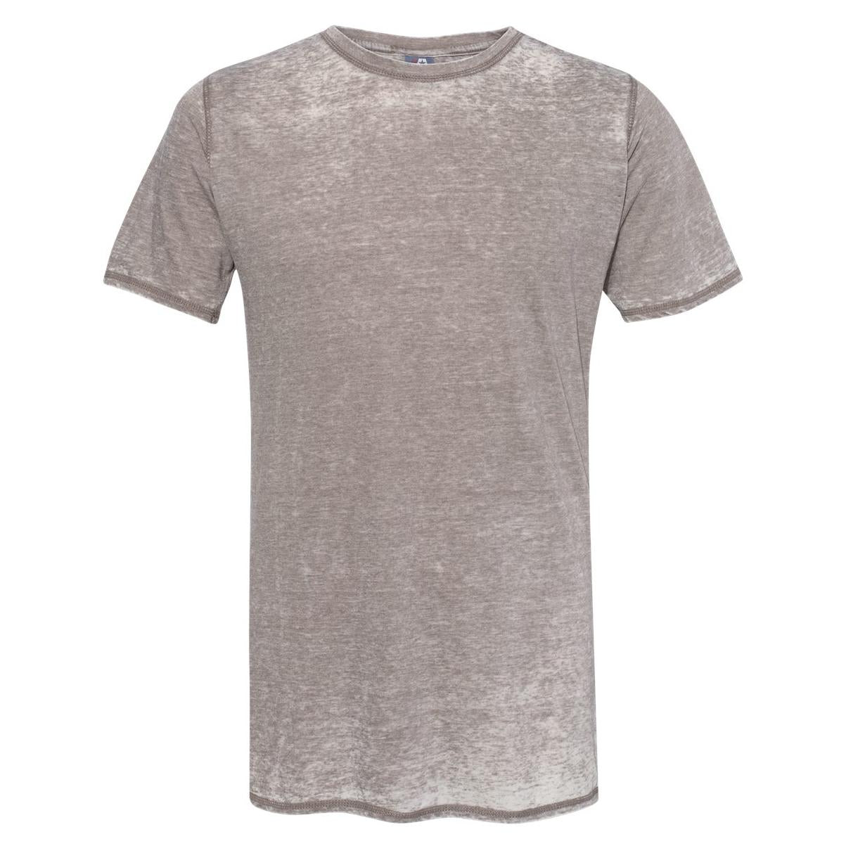 Twisted Black T-Shirts - J. America - Unique Burnout Jersey
