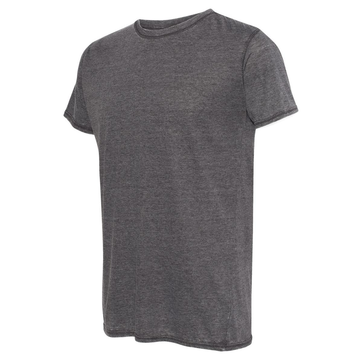 Twisted Black T-Shirts - J. America - Unique Burnout Jersey