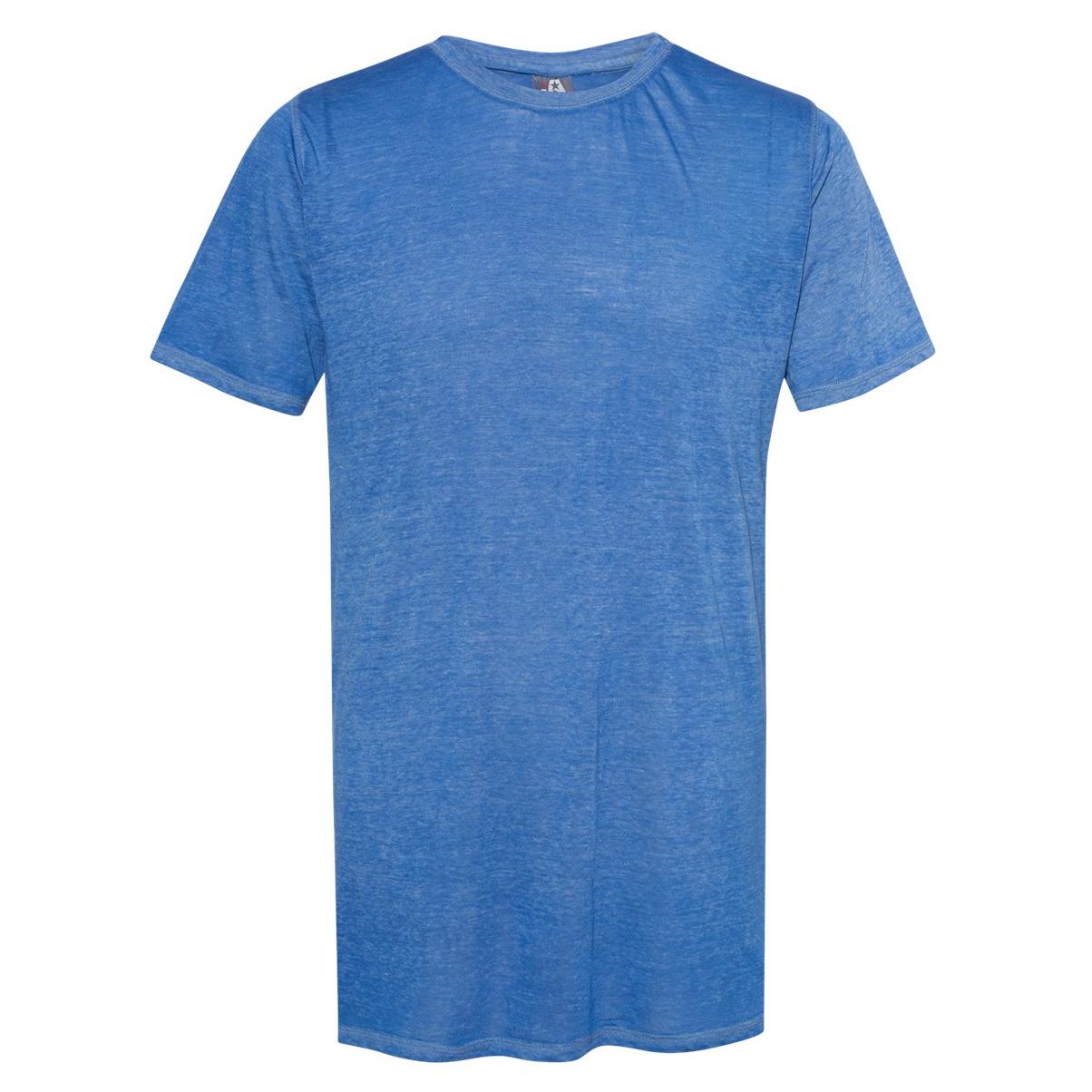 Twisted Black T-Shirts - J. America - Unique Burnout Jersey