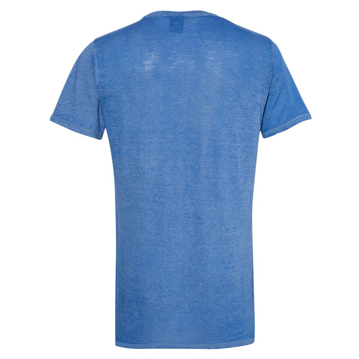 Twisted Black T-Shirts - J. America - Unique Burnout Jersey