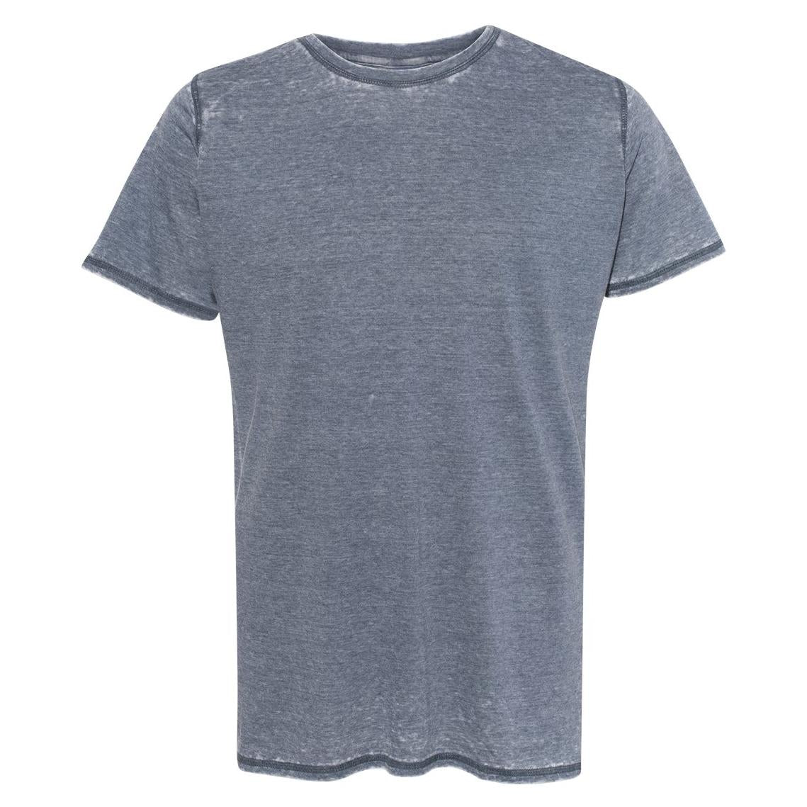 Twisted Black T-Shirts - J. America - Unique Burnout Jersey