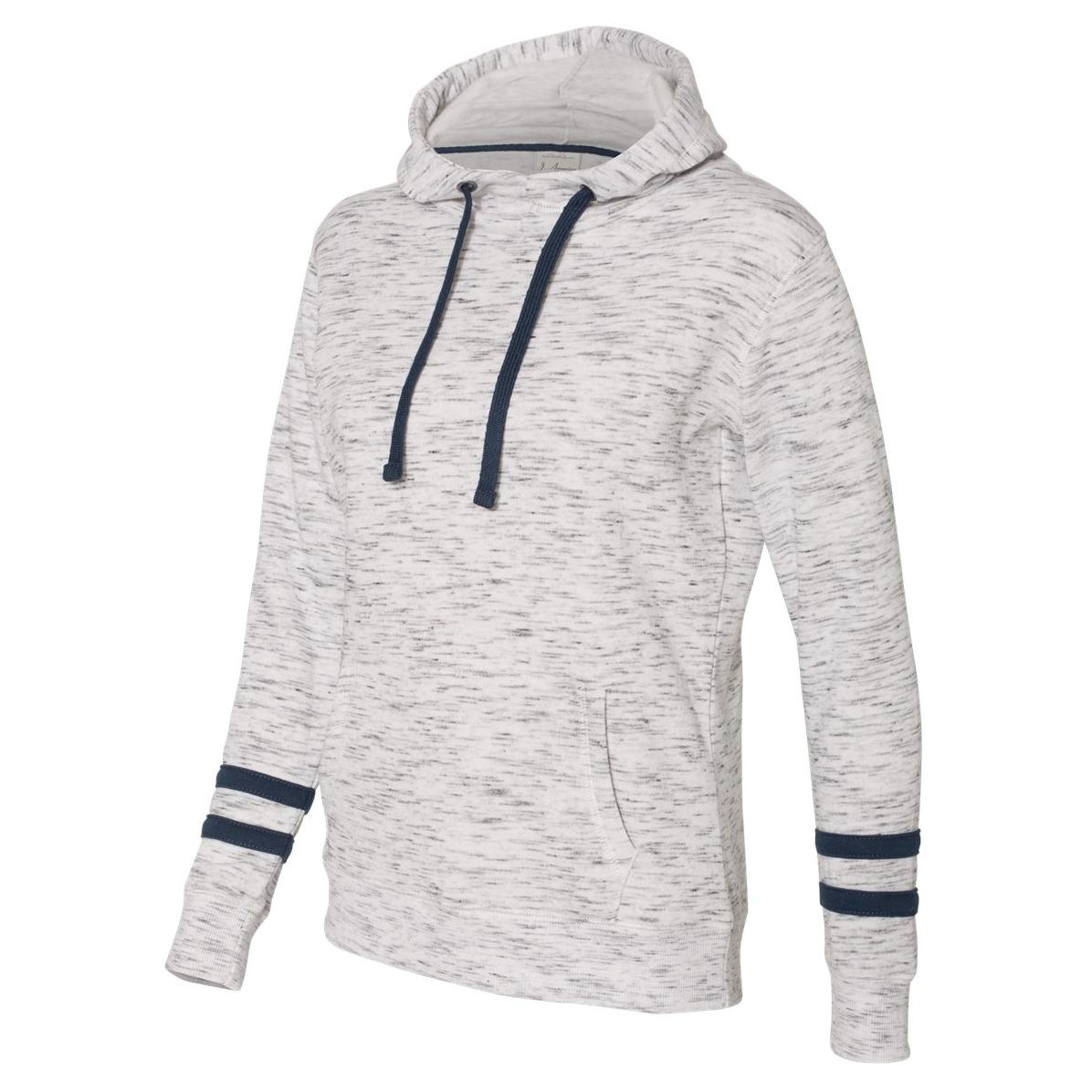 White/Black Sweatshirts - J. America - Soft Fleece