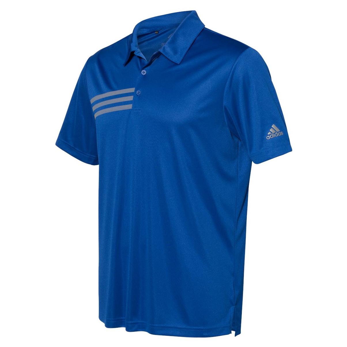 Black/White Polo Shirt - Adidas - Comfortable Fit