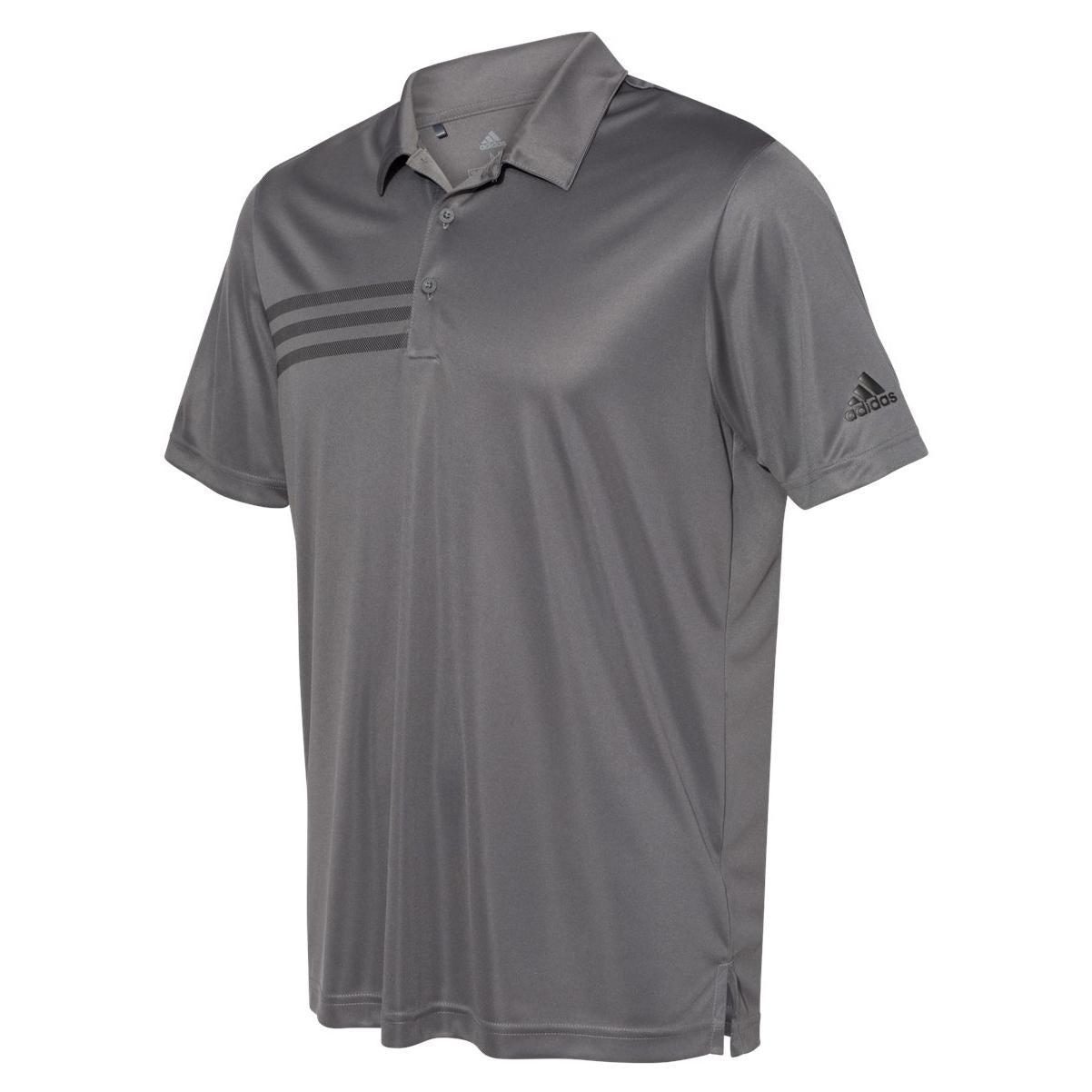 Black/White Polo Shirt - Adidas - Comfortable Fit