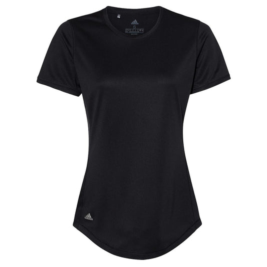 Black T-Shirt - Adidas - Lightweight Polyester