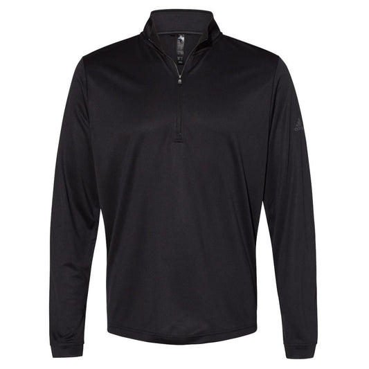 Black Heather Sweatshirt - Adidas - Lightweight Comfort