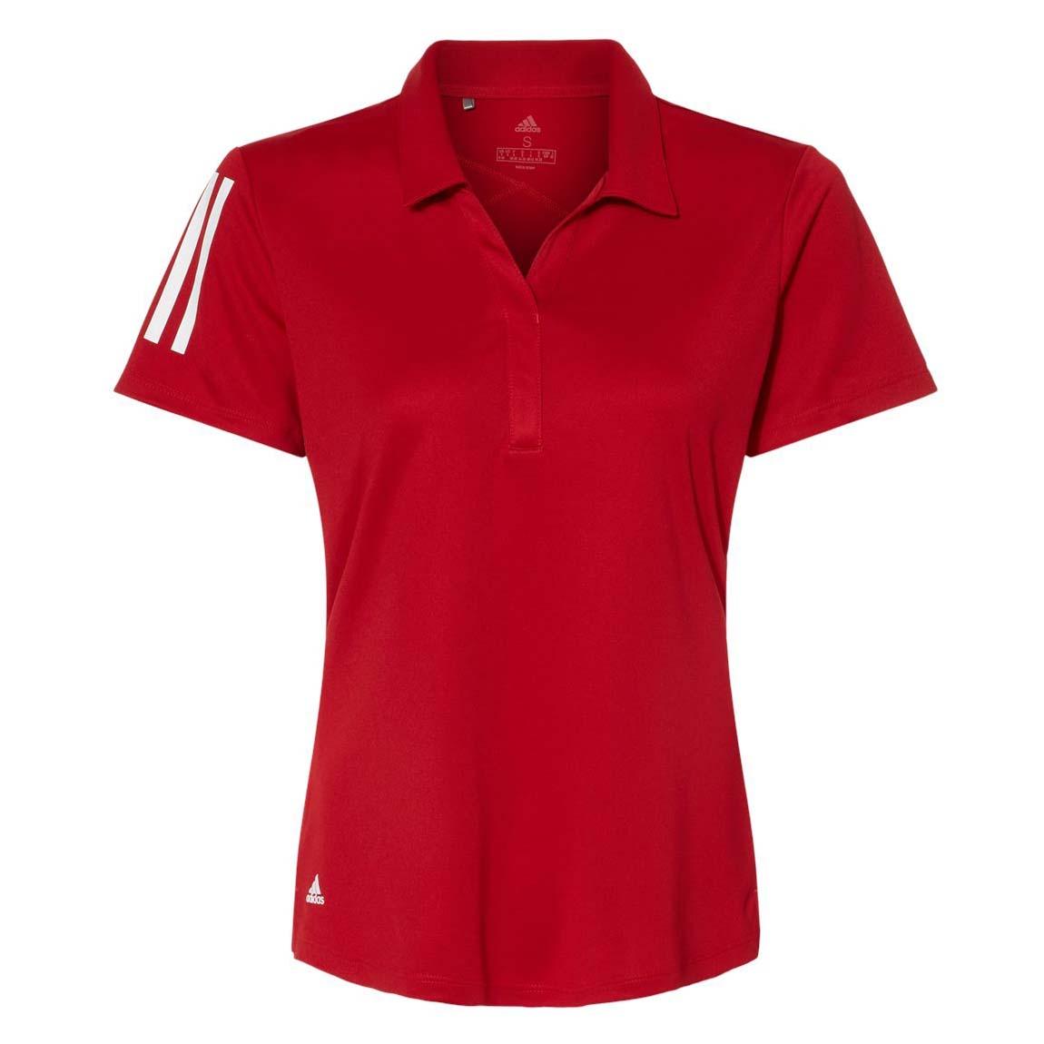 Black/White Polo Shirt - Adidas - Eco-Friendly Fabric
